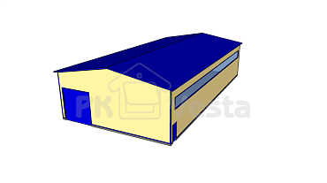 90. Быстровозводимая станция газоснабжения 15 х 30 х 6,2 на военной базе в г. Сергиев Пасад, Россия