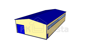 90. Быстровозводимая станция газоснабжения 15 х 30 х 6,2 на военной базе в г. Сергиев Пасад, Россия